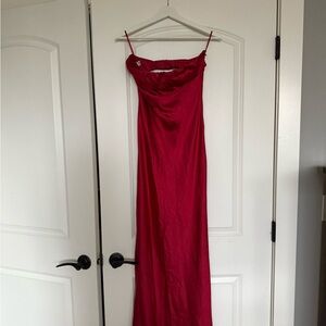 Amazon Red Maxi Dress